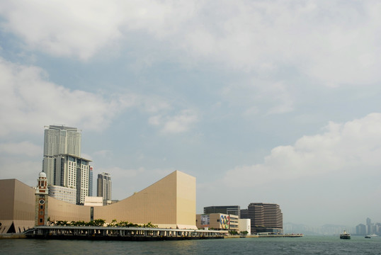 香港文化中心 前九广铁路钟楼