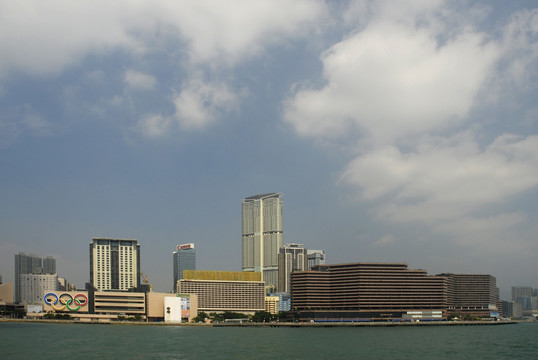 香港星光大道远眺