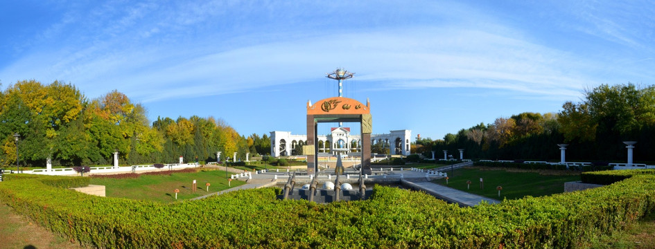 欧式建筑全景