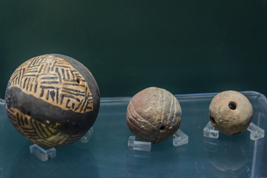 大溪文化彩陶球 新石器时代