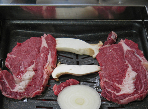 韩国烧烤烤牛肉