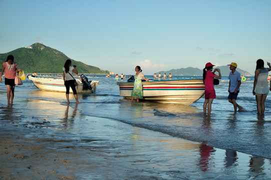 海滩 滨海