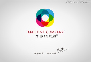 圆圈logo 金融logo