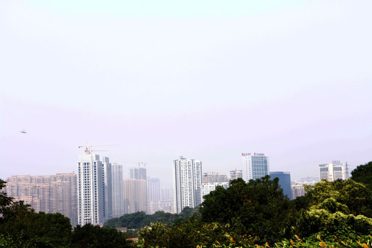 一座城长沙城 城市全貌风景