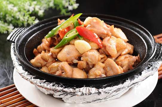 砂锅鸡块
