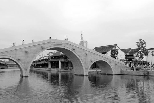 拱桥 月河街