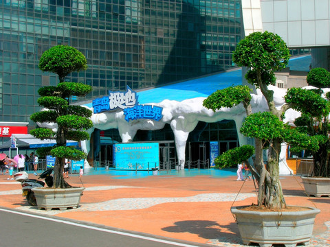 青岛极地海洋世界游乐园内景