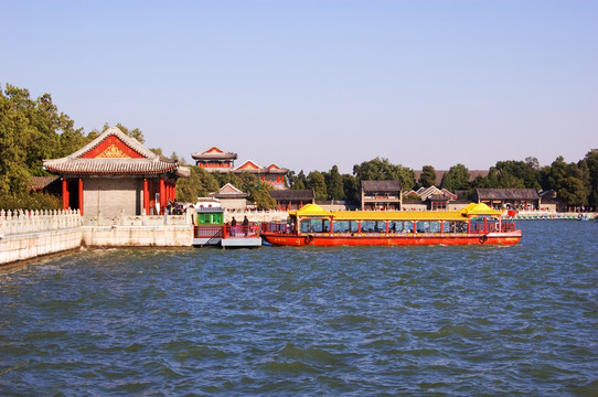 颐和园昆明湖游船码头