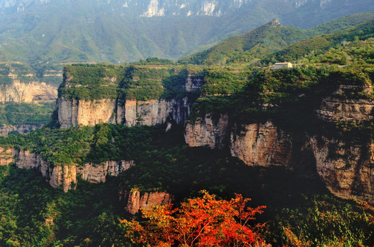 太行山 太行大峡谷 山 大山