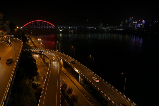 桥都重庆夜景