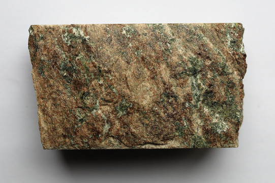 矽卡岩型钼矿石岩芯