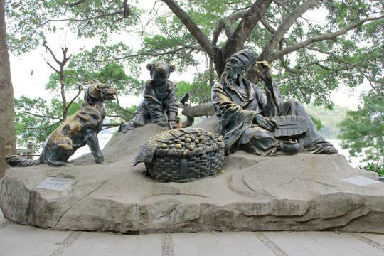 雕塑 苏东坡