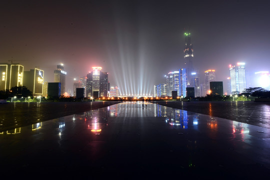 深圳中心区夜景