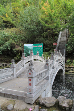 藏山景区 登山古道 小桥流水