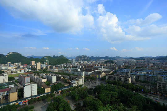 柳州市 鱼峰区景色