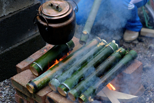 竹筒饭 铜锅饭