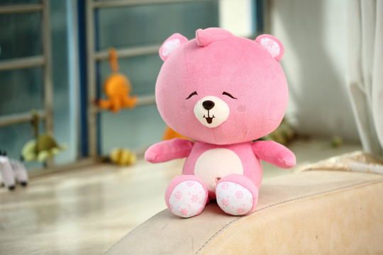 玩具 公仔 小熊 粉色熊