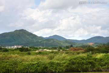 自然山坡风景