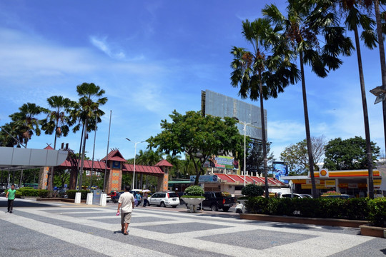 马来西亚沙巴街景