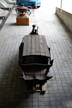马来西亚沙巴博物馆展品 木船