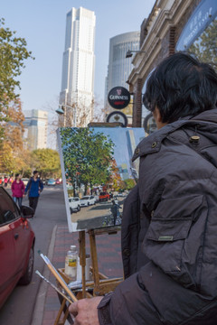 街头艺术家