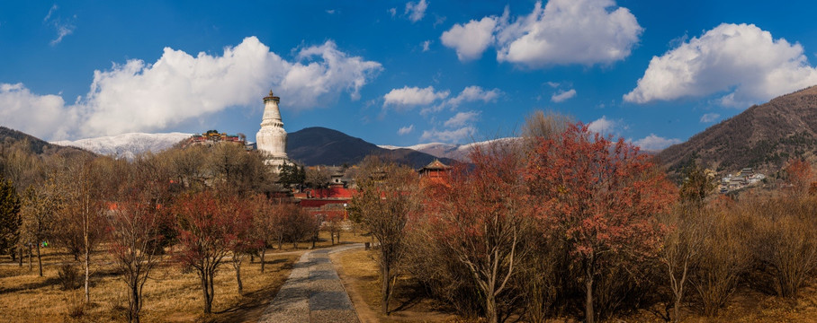 五台山全景