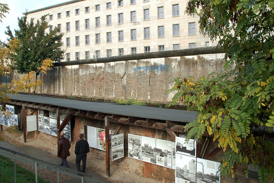 柏林墙遗址及历史图片展