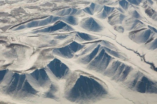 雪山 山丘