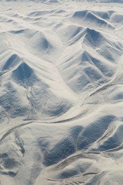 山丘 雪地