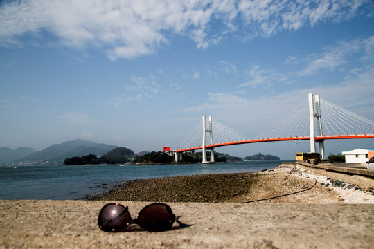 大海 太阳镜