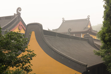 杭州灵隐寺建筑景观