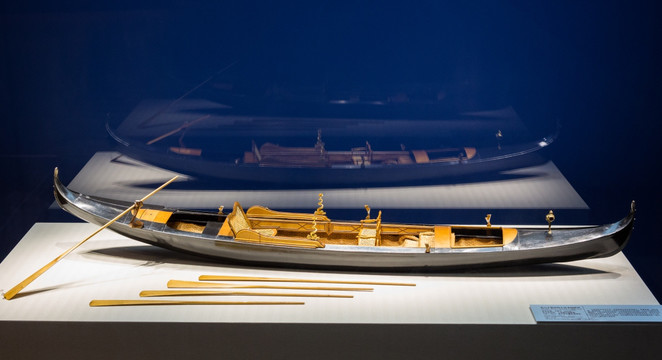 贡多拉船模型