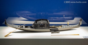 贡多拉船模型 船模收藏