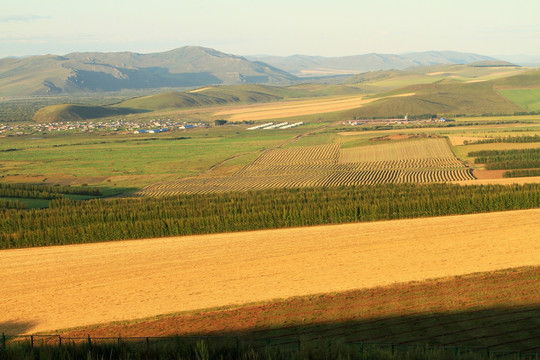 秋季田野