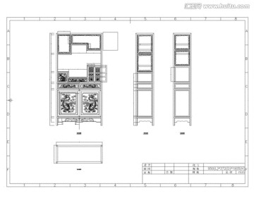 明清家具CAD图纸