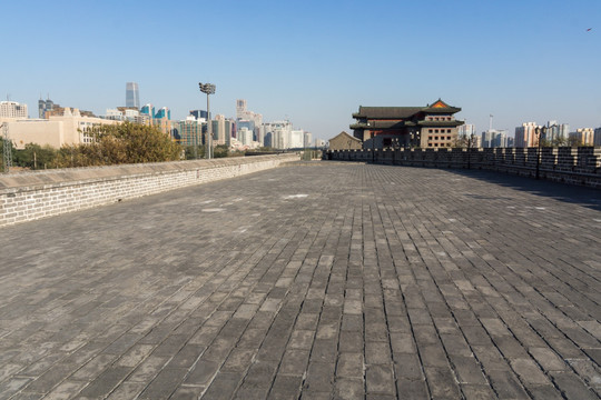 北京古城墙风貌