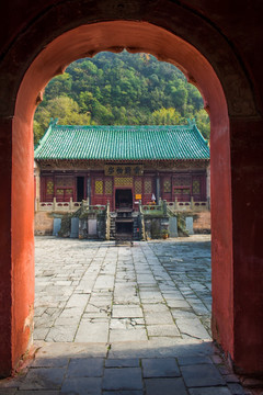 武当山 太子坡 复真观 古建筑