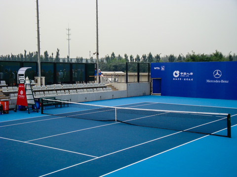 中网比赛 练习场地