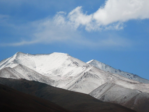 雪山风光 青扒岗陇雪山