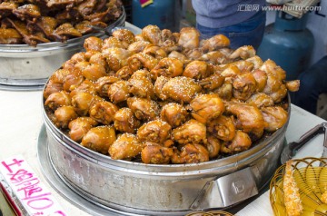 鸡腿 芝麻鸡腿 一锅鸡腿