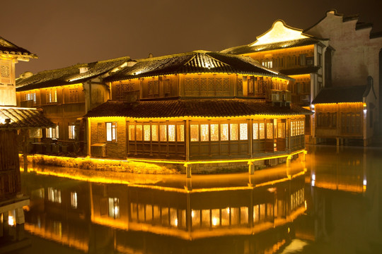 乌镇 夜景