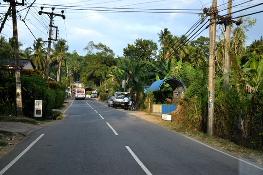 斯里兰卡风光 乡村公路