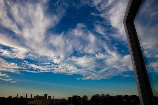 天空 云