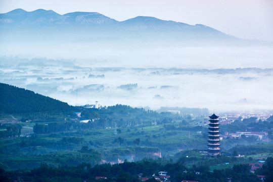 人间仙境 城市风光