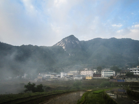 田园风光 怒江丙中洛梯田