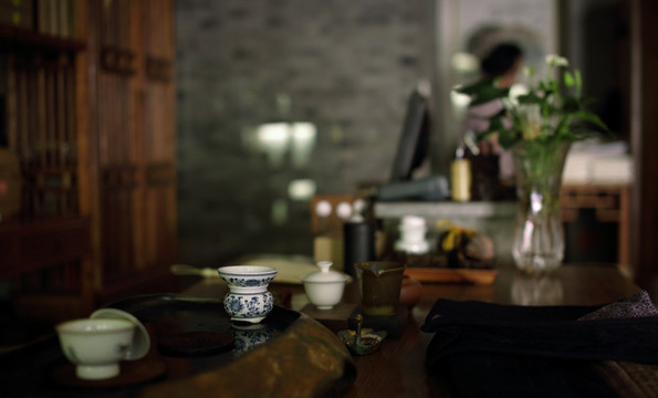 中式茶空间