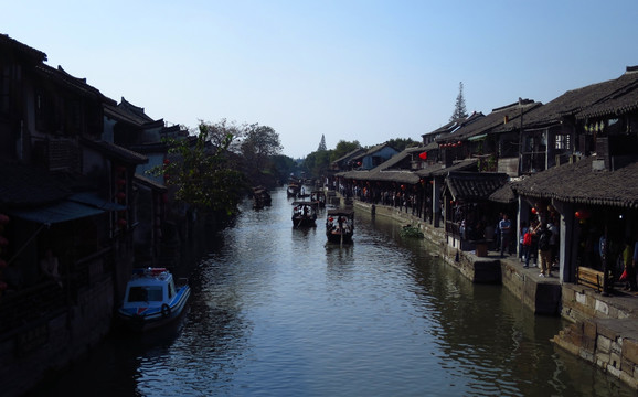 古镇 西塘 烟雨长廊 水乡