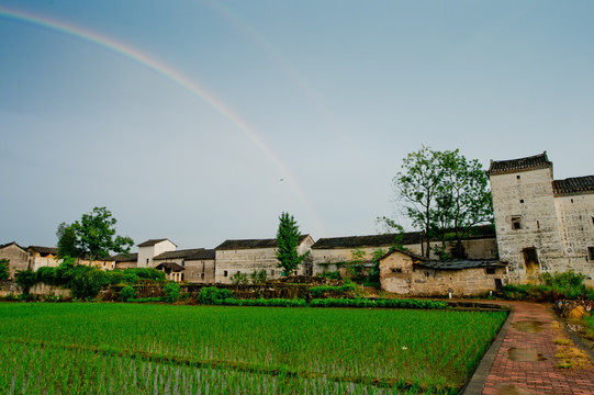 林寨古村 雨后彩虹