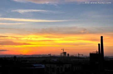 夕阳 日落