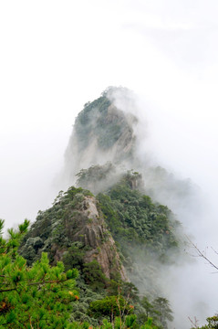 黄山风光 云雾 风雨黄山 云海